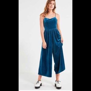Emerald Green Urban Outfitters Jumpsuit Size SP